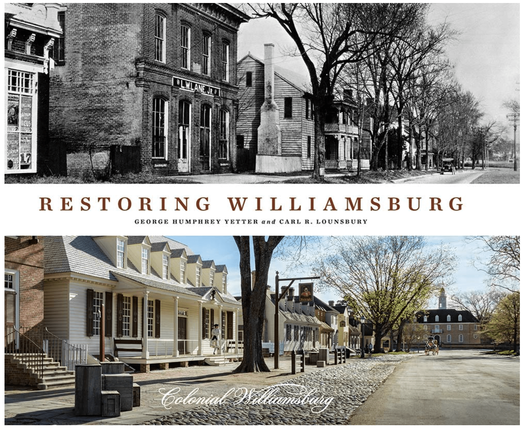 Restoring Williamsburg book | miss mustard seed